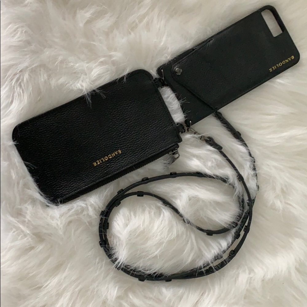 Bandolier Jane Leather iPhone 7 Plus Case & Pouch